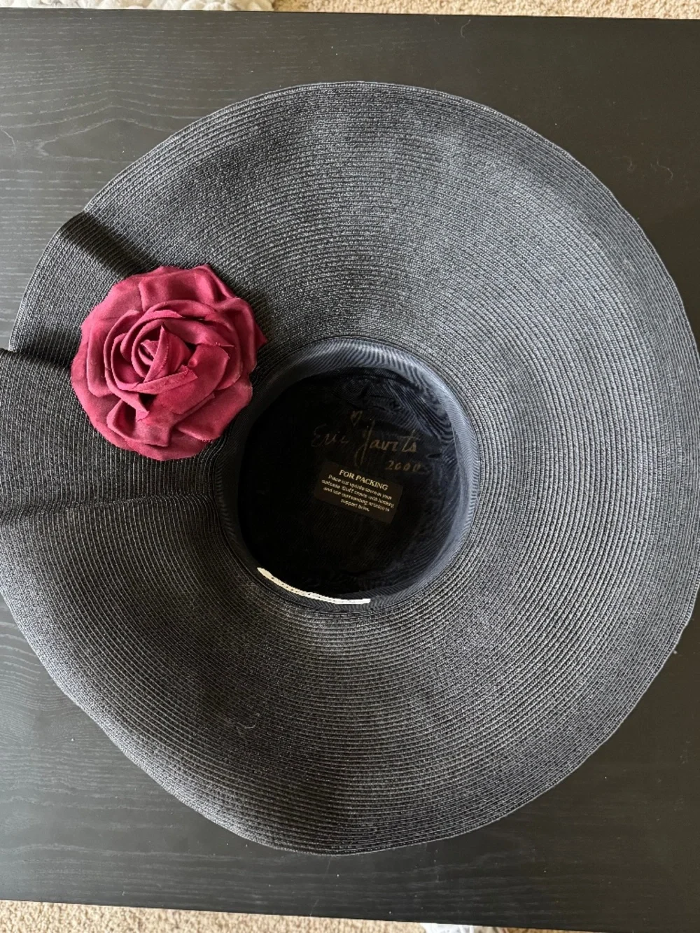 Eric Javits Signed Hat - Picture 2 of 6